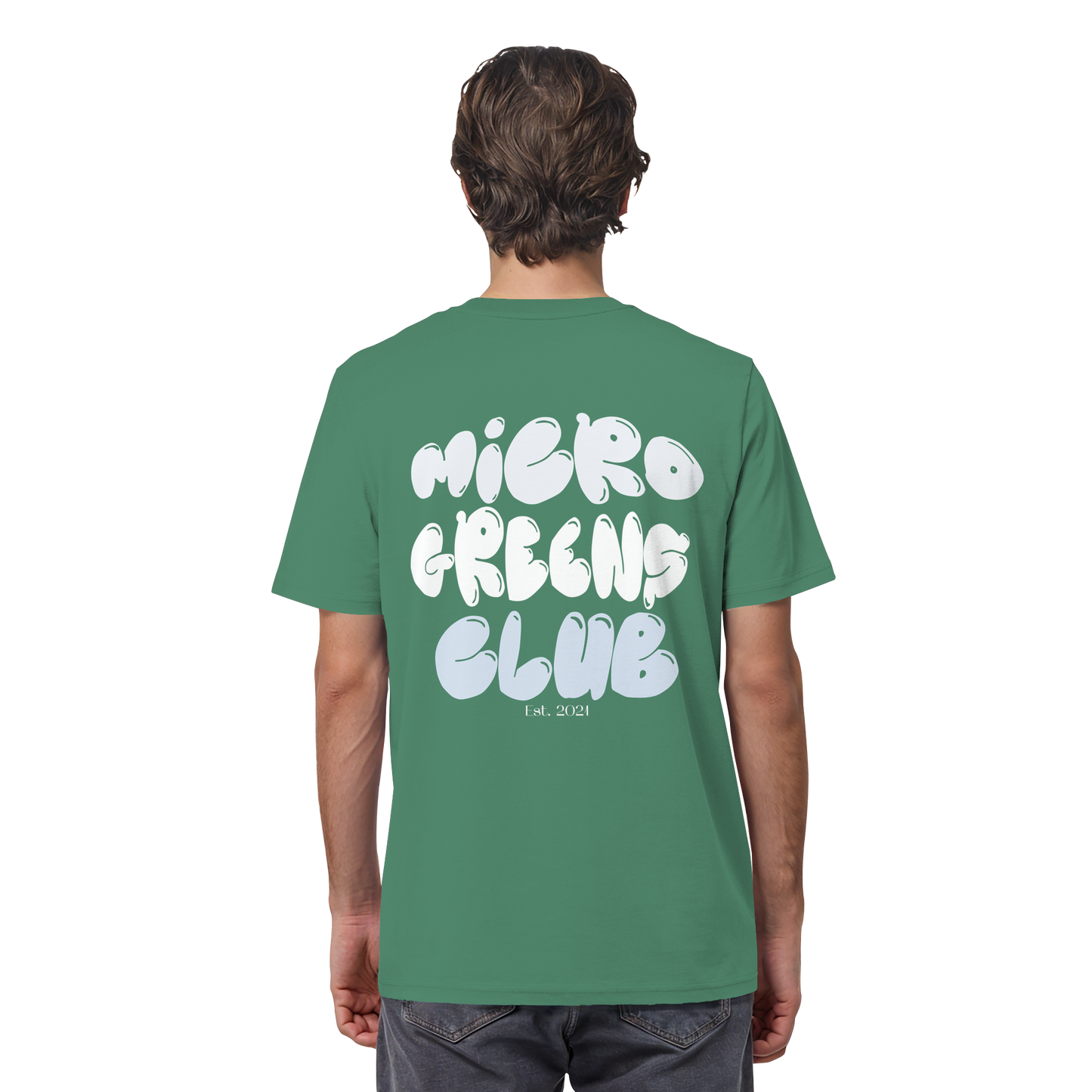 Beleaf Microgreens Club Shirt Retro White