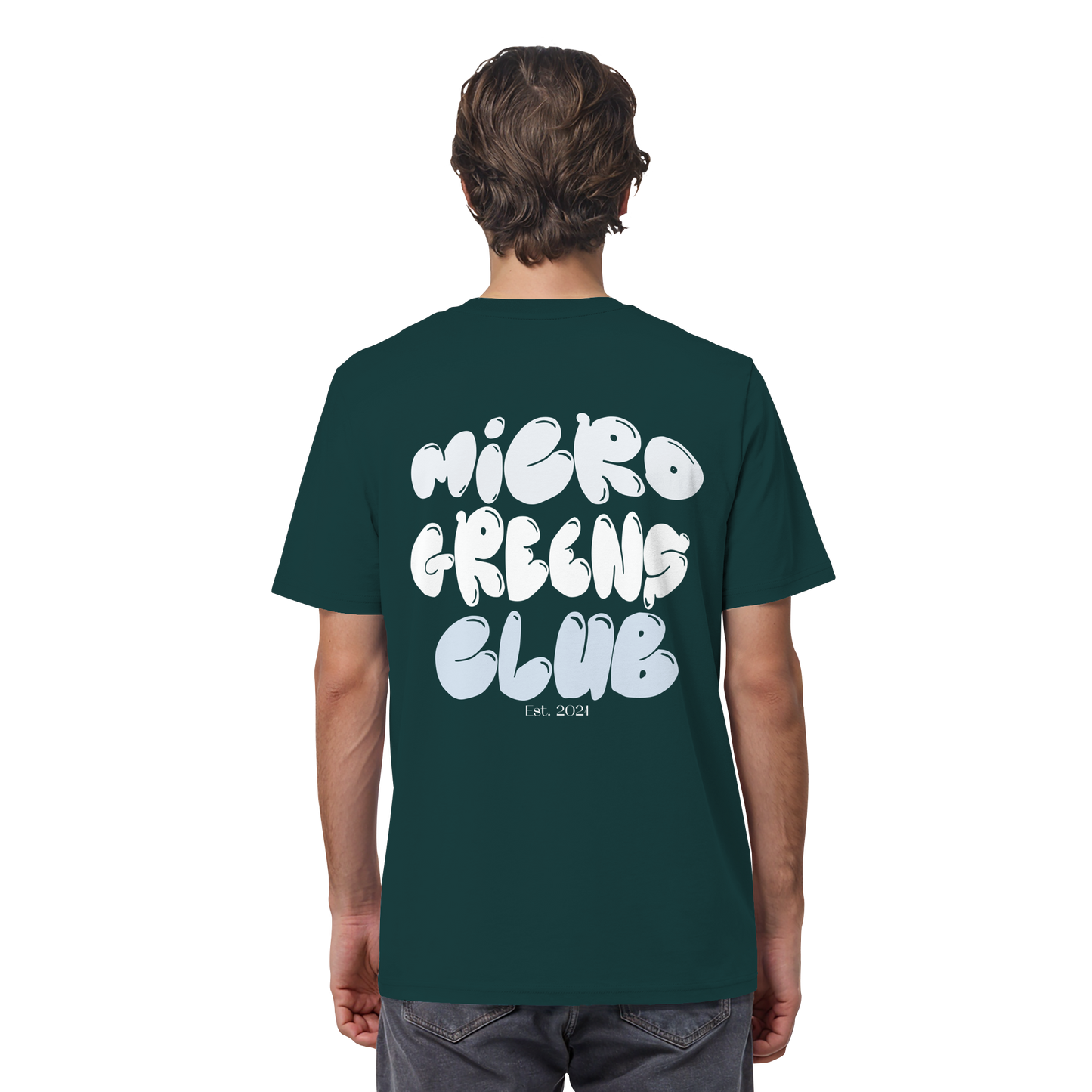 Beleaf Microgreens Club Shirt Retro White
