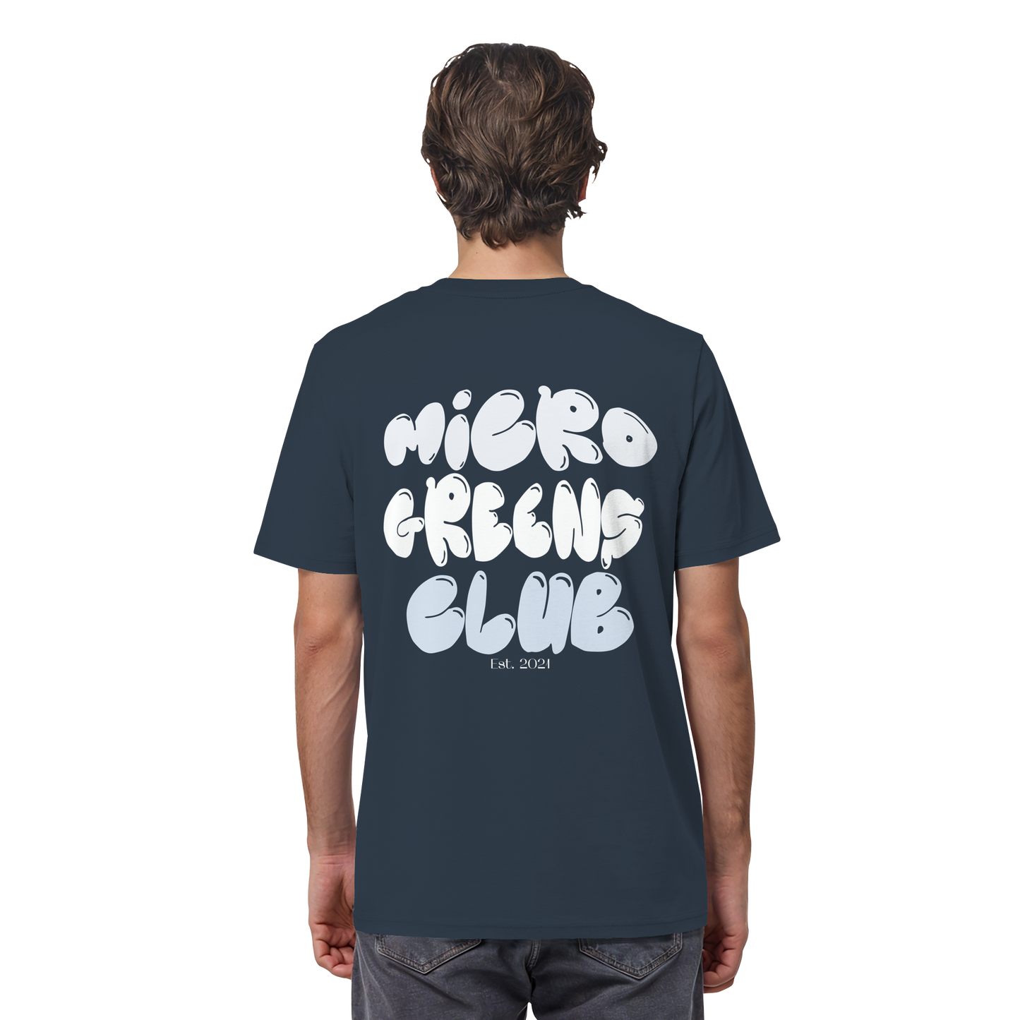 Beleaf Microgreens Club Shirt Retro White