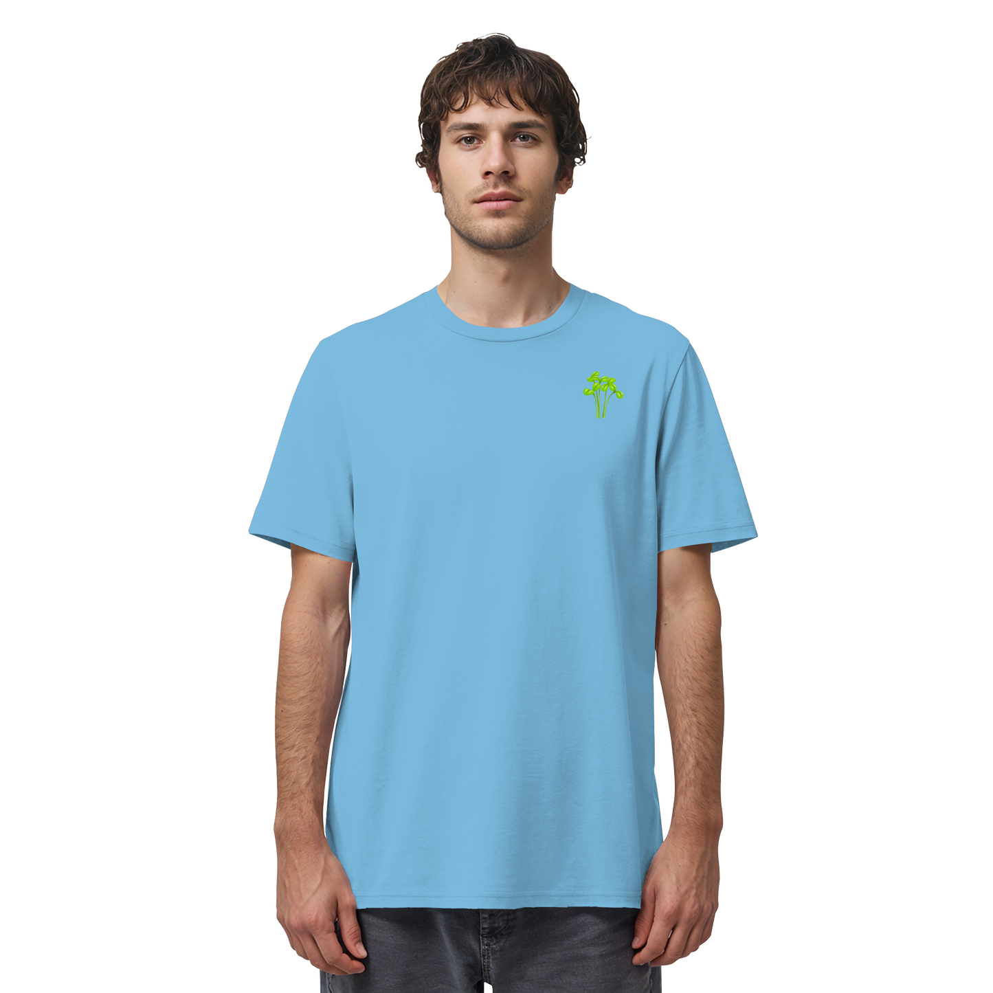 Beleaf Microgreens Club Shirt Retro White