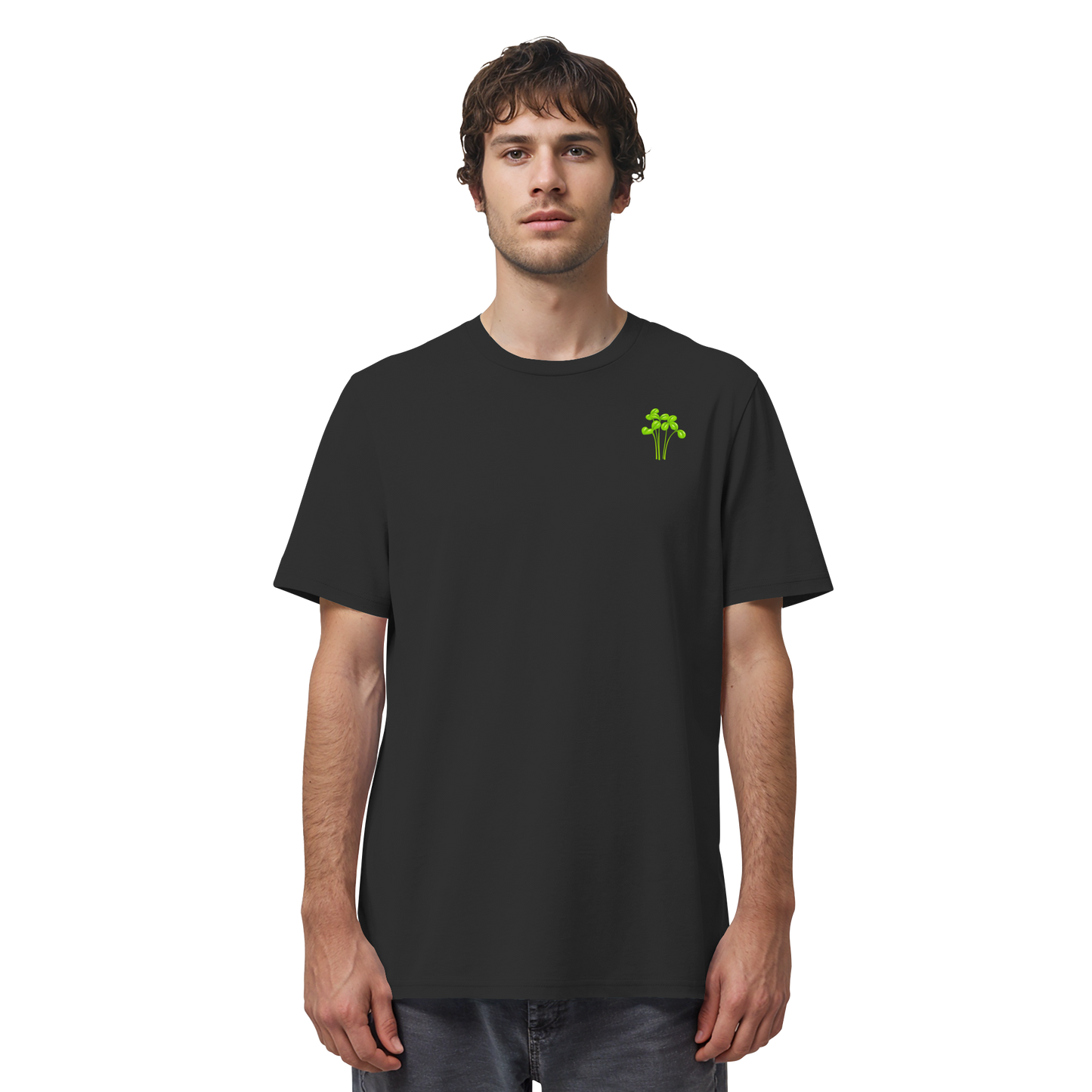 Beleaf Microgreens Club Shirt Retro White