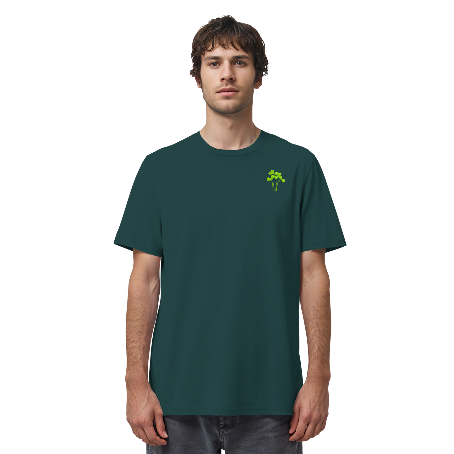 Beleaf Microgreens Club Shirt Retro White
