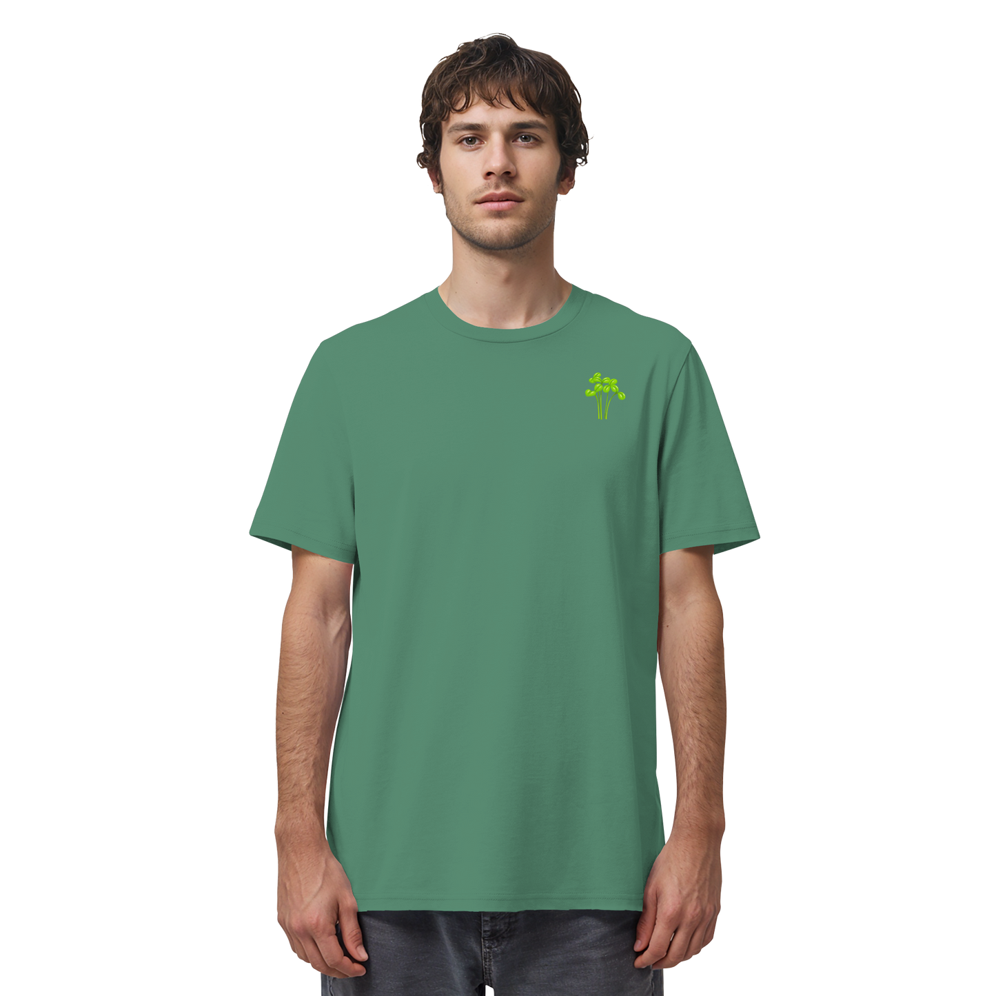 Beleaf Microgreens Club Shirt Retro White